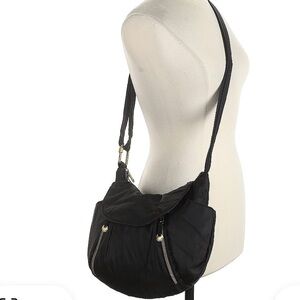 Travelon  Elegant Black Shoulder Bag